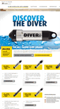 Mobile Screenshot of diver-water-level-logger.com